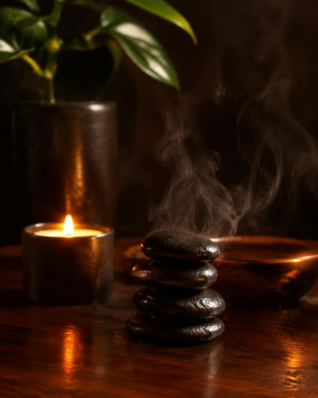 Earth's Luxurious Warmth Hot Stone